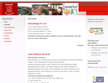 Tablet Screenshot of gerolsheim.de